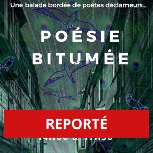 REPORTÉ - Poésie Bitumée, balade "slam" à travers Genève