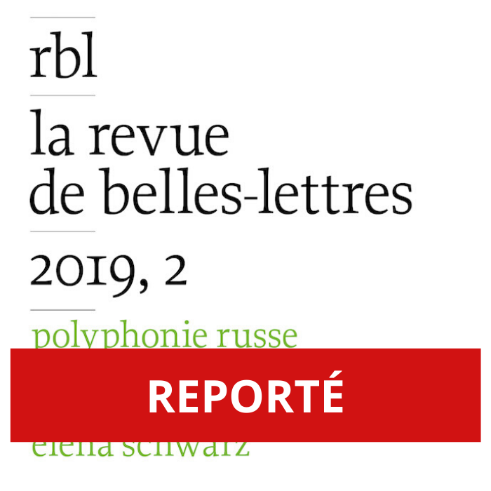 You are currently viewing REPORTÉ – Polyphonie de la poésie russe contemporaine