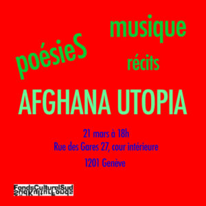 Afghana Utopia - une anthologie